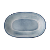 Sandrine Stoneware Bowl 32x20cm - Blue