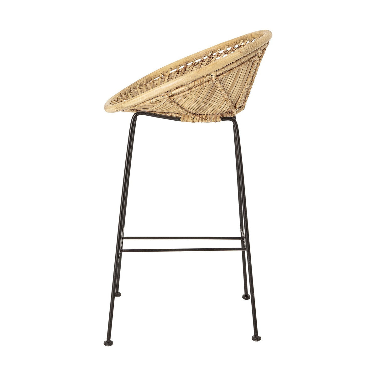 Yonne Rattan Bar Chair - Beige