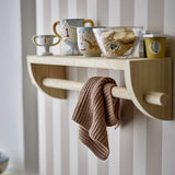 Mingus Wooden Wall Shelf - Natural
