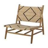 Lennox Wooden Lounge Chair - Natural