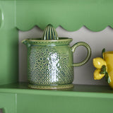Liselu Stoneware Lemon Squeezer - Green