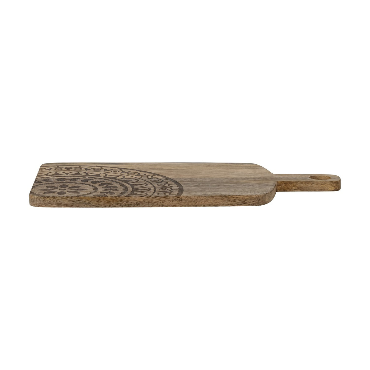 Vanilla Embossed Wooden Serving Board - Natural