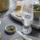 Taurin Round Champagne Glass - Clear