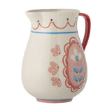 Odina Floral Stoneware Jug 3300ml - Cream
