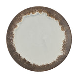 Paula Crackle Stoneware Dinner Plate - Grey