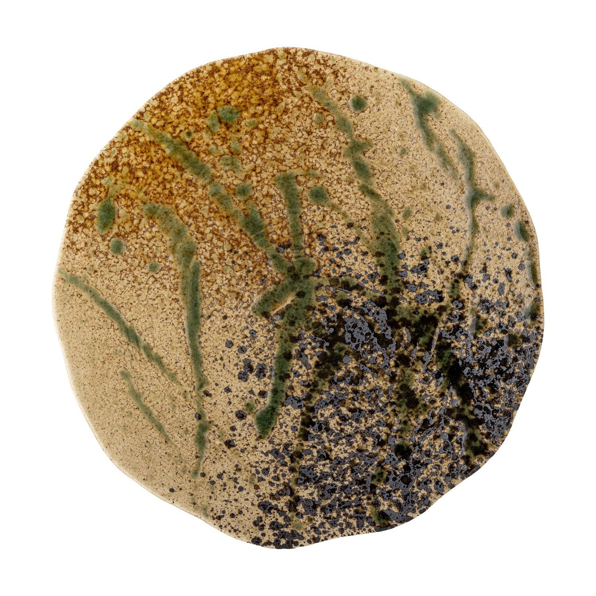 Larken Stoneware Dinner Plate - Multi