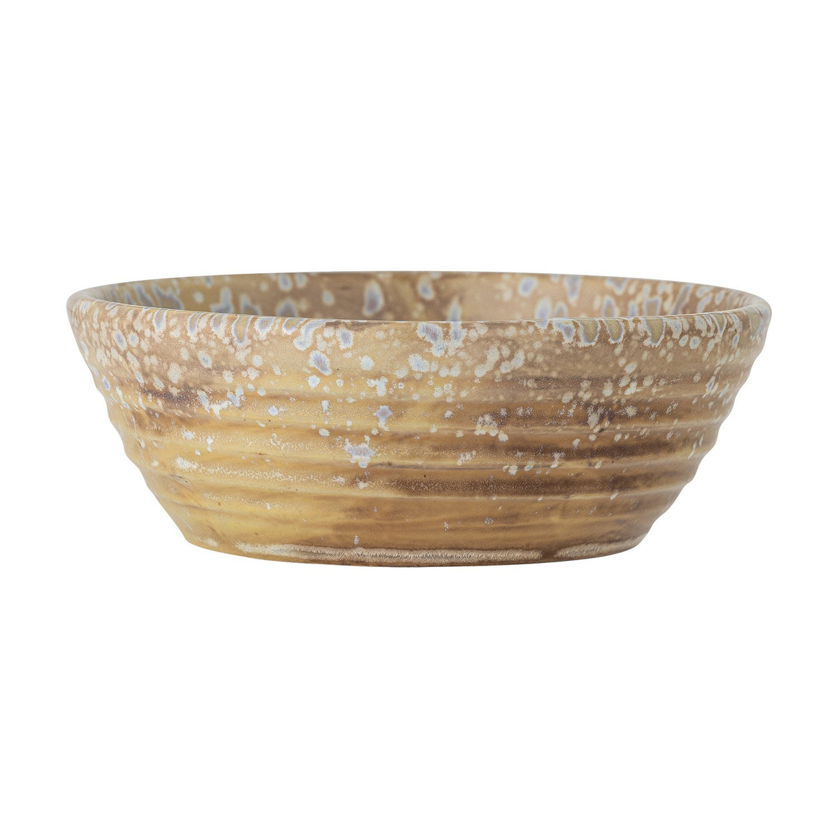 Milani Crackle Stoneware Bowl 14.5cm - Beige
