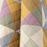 Crewe Geometric Cotton Quilt - Multi
