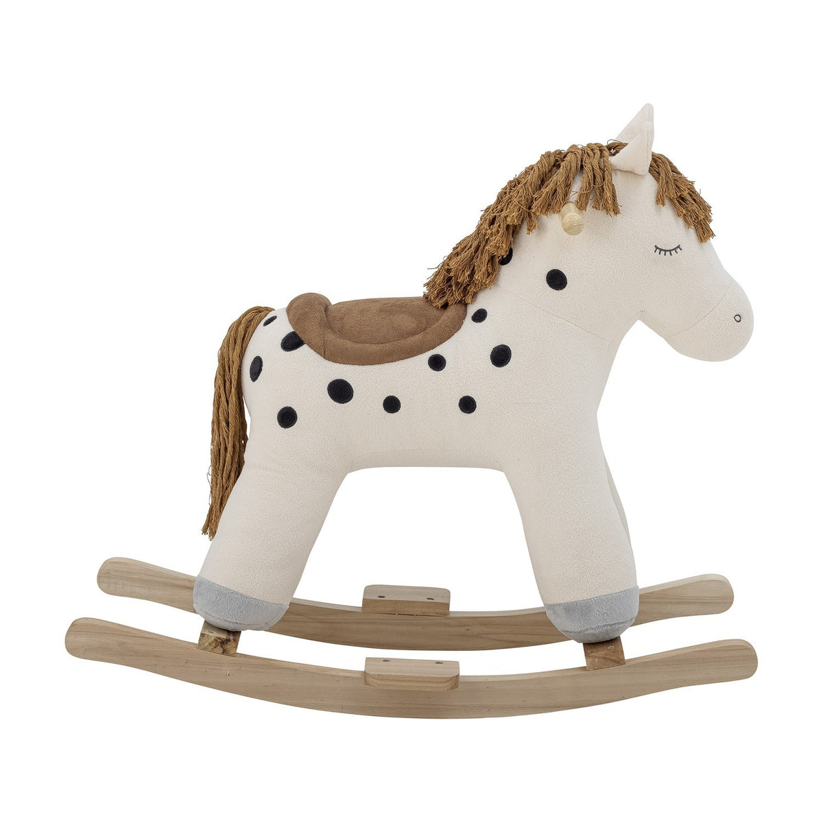 Merlen Dotted Rocking Horse - Cream