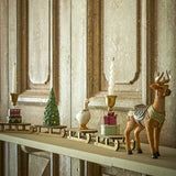 Dasher Resin Christmas Decoration - Multi