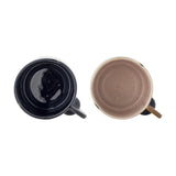 Bolivia Geometric Stoneware Cups 350ml Set of 2 - Multi