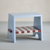 Liova Striped Kids Stool - Blue
