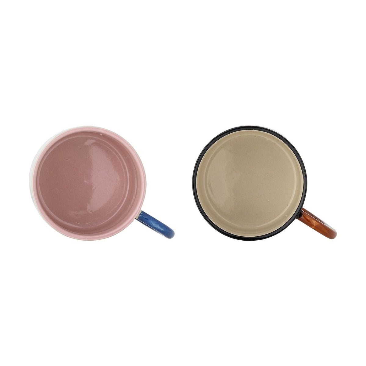 Maricala Stoneware Cups 300ml Set of 2 - Multi