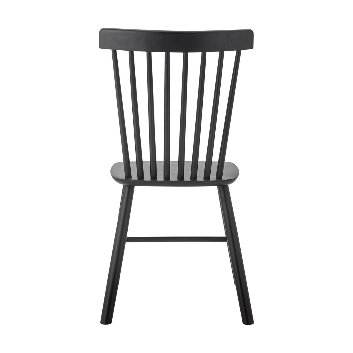 Mill Wooden Dining Chair - Black