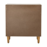 Vester Geometric Chest of Drawers - Brown