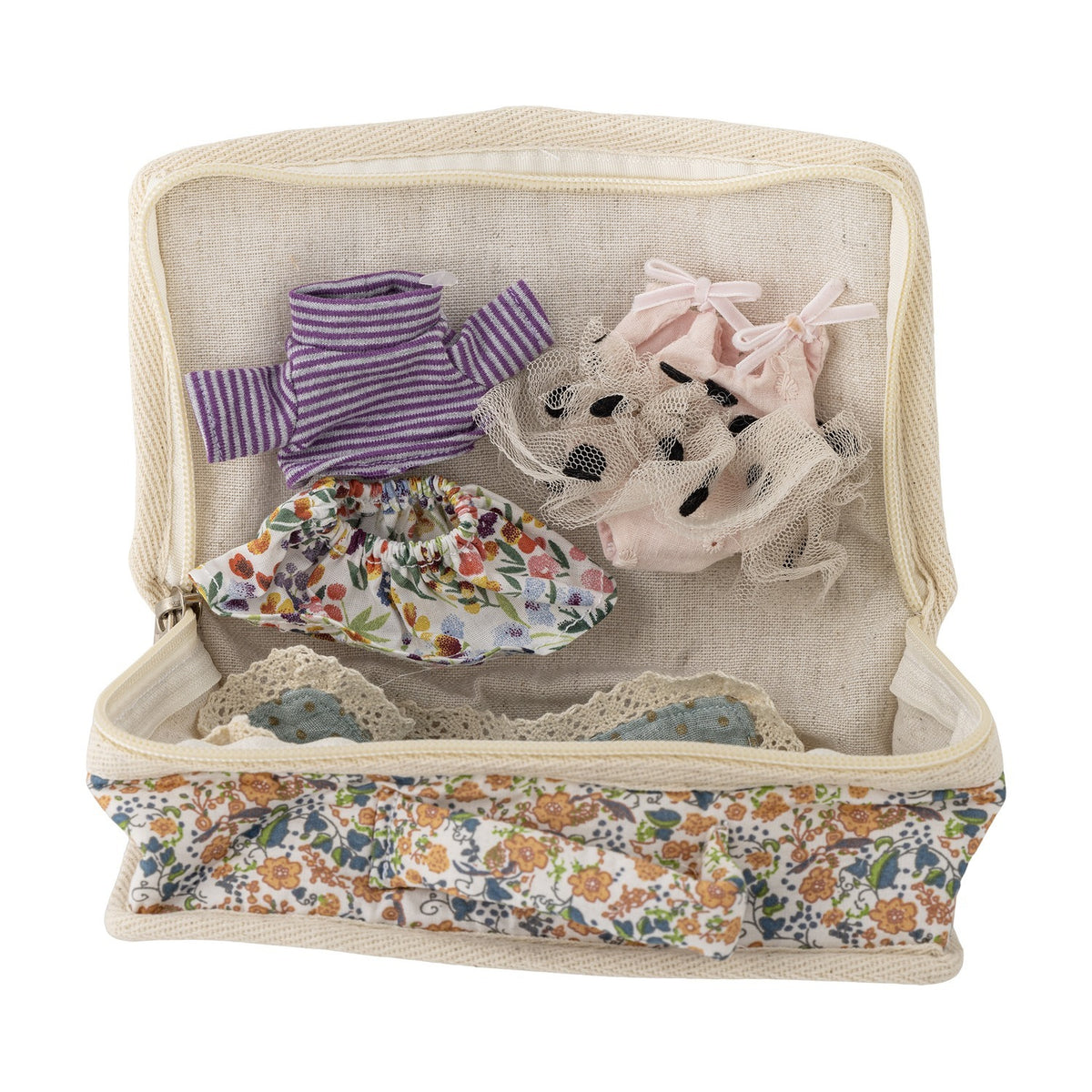 Milly Floral Rag Dolls Set of 6 - Multi