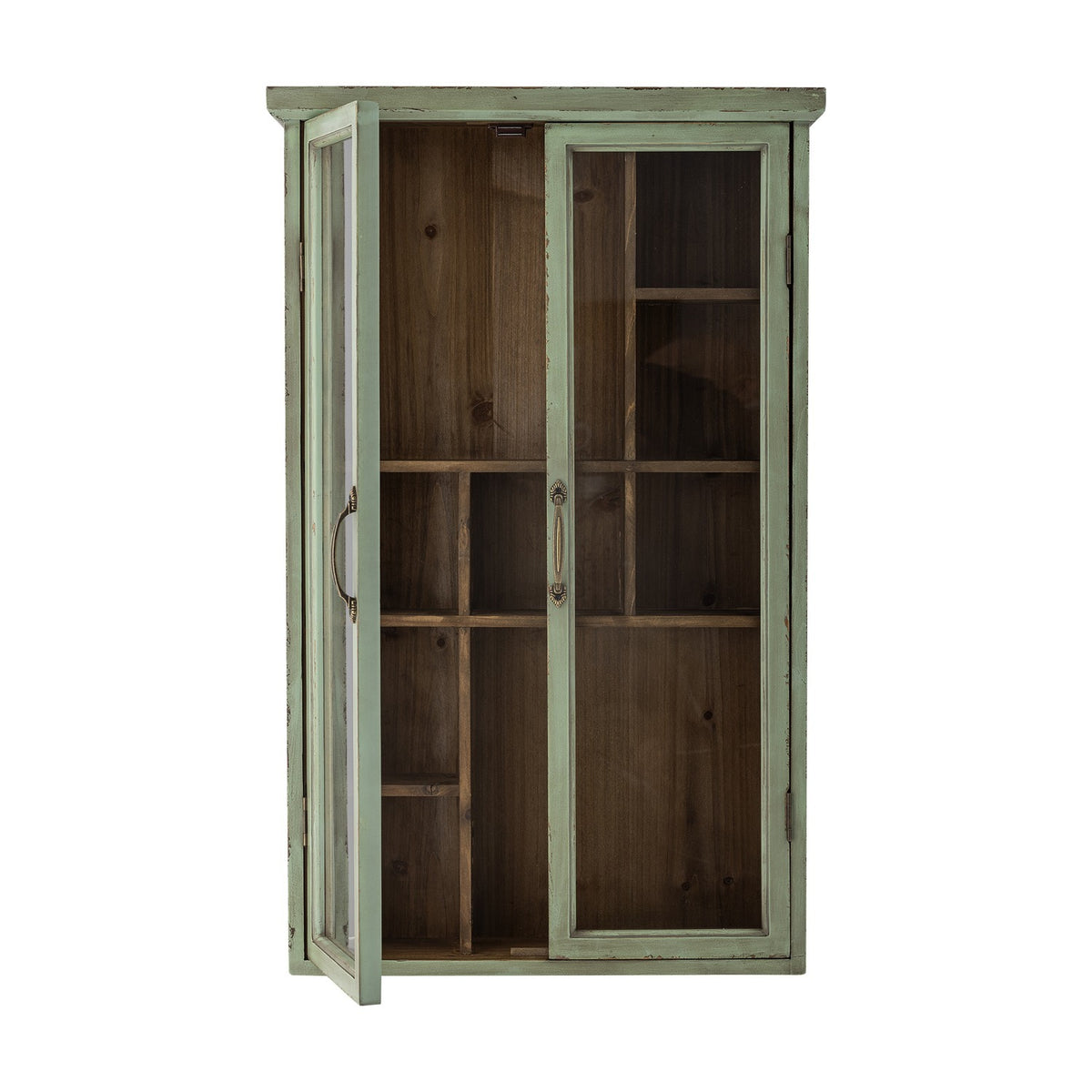 Hazem Wooden Cabinet - Green