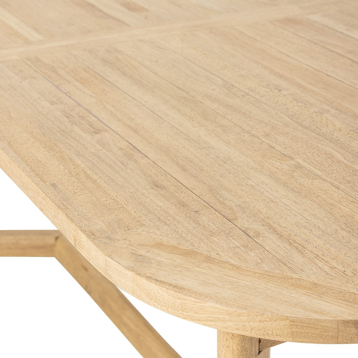Serrone Wooden Dining Table - Beige