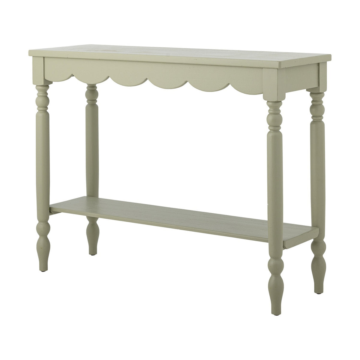 Salla Wooden Console Table - Green