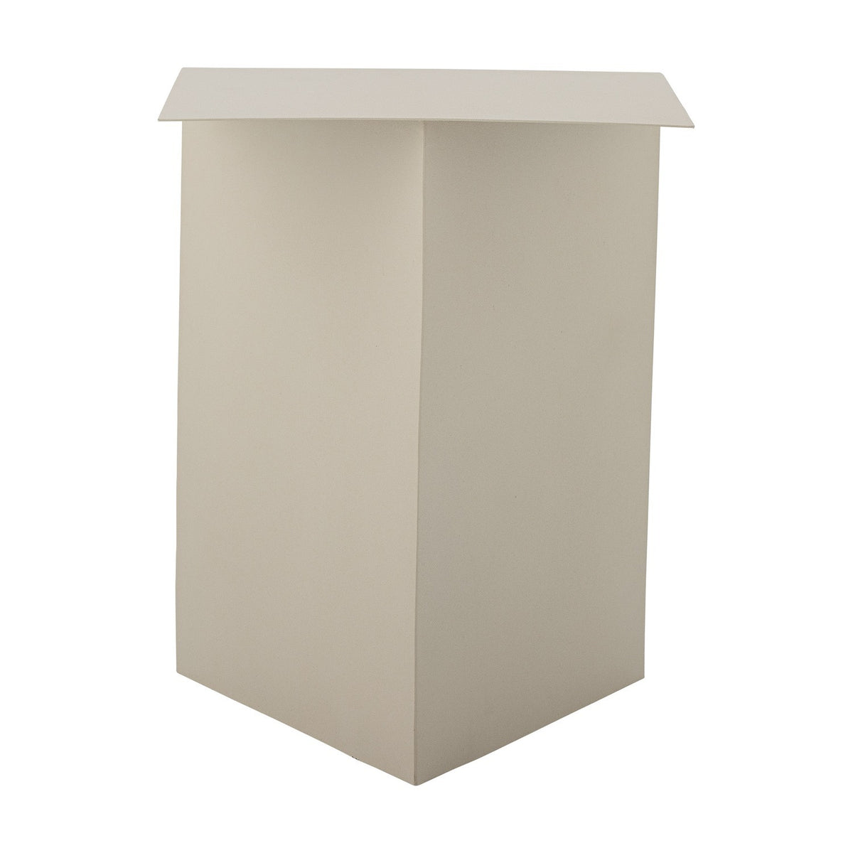 Tasha Iron Side Table - Beige