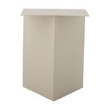 Tasha Iron Side Table - Beige