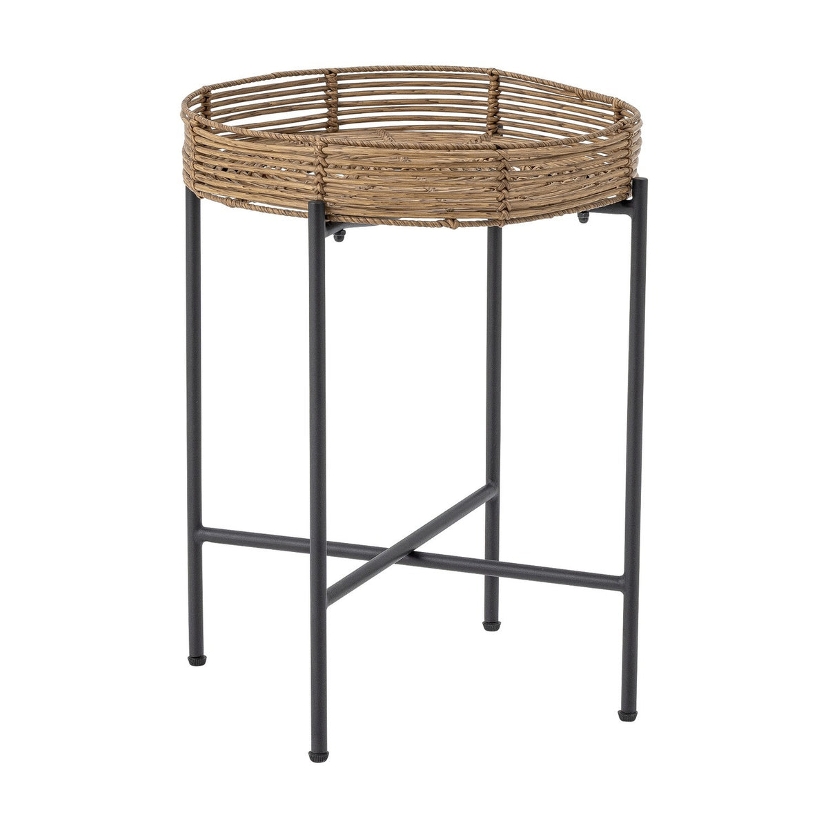 Dudine Round Garden Lounge Set of 3 - Beige