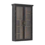 Hazem Wooden Cabinet 80cm - Black