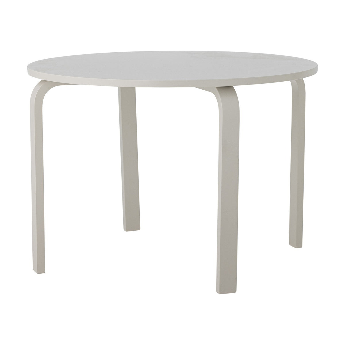 Marle Round Kids Table - White