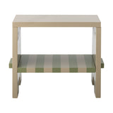 Liova Striped Kids Stool - Beige