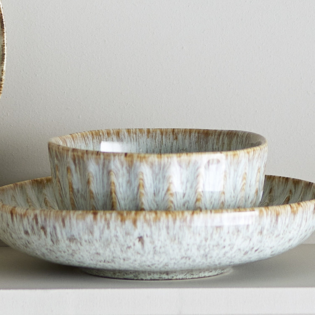 Fleur Stoneware Bowl 14cm - Cream