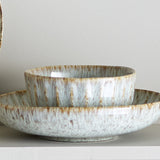 Fleur Stoneware Bowl 14cm - Cream