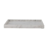 Majsa Marble Tray 35x35cm - White