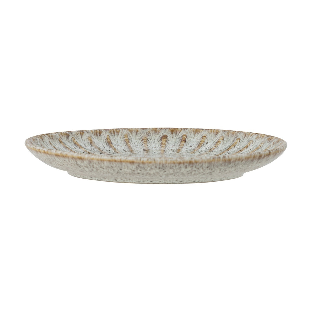 Fleur Stoneware Side Plate - Cream