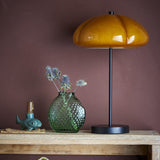 Kinoko Mushroom Iron Table Lamp - Yellow