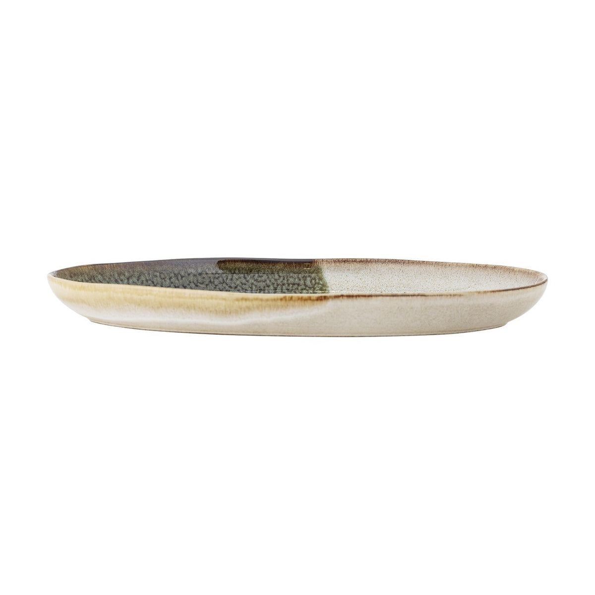 Jules Oval Stoneware Platter - Cream