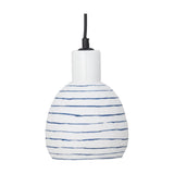 Elga Stoneware Pendant Light - White