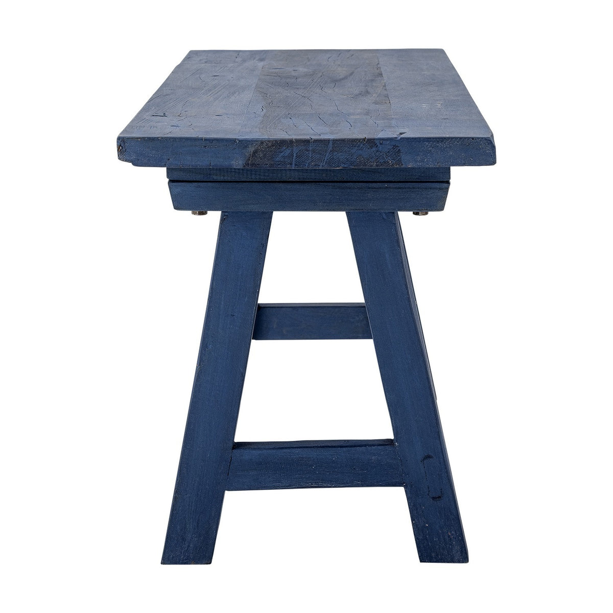 Porir Wooden Bench - Blue