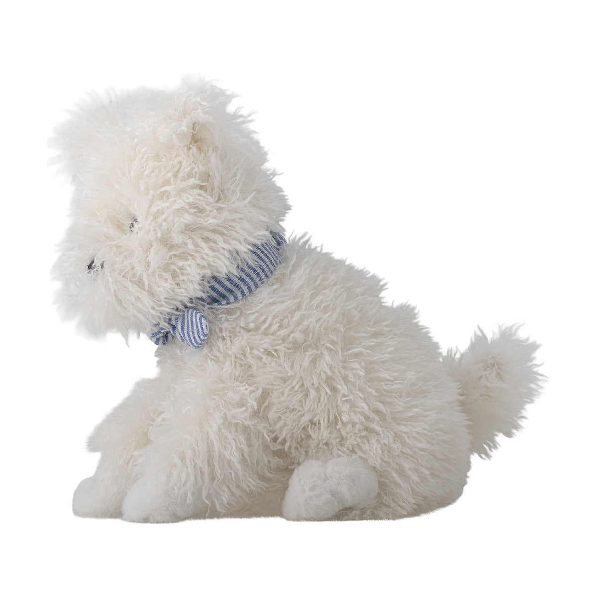 Tito Striped Soft Toy - White