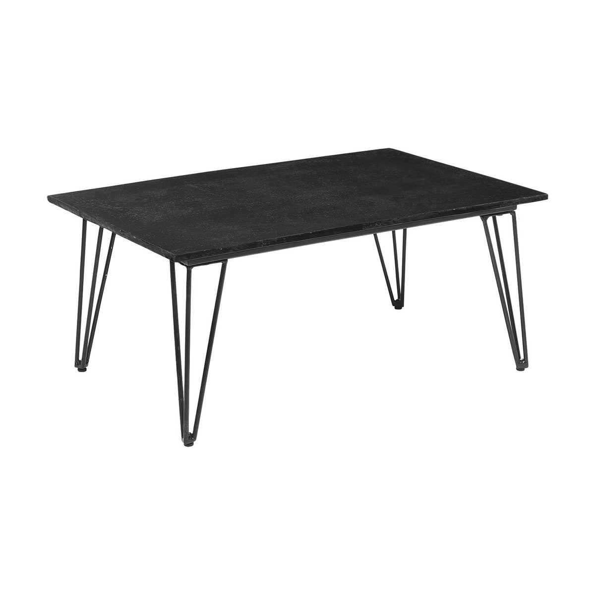 Mundo Cement Garden Table - Black
