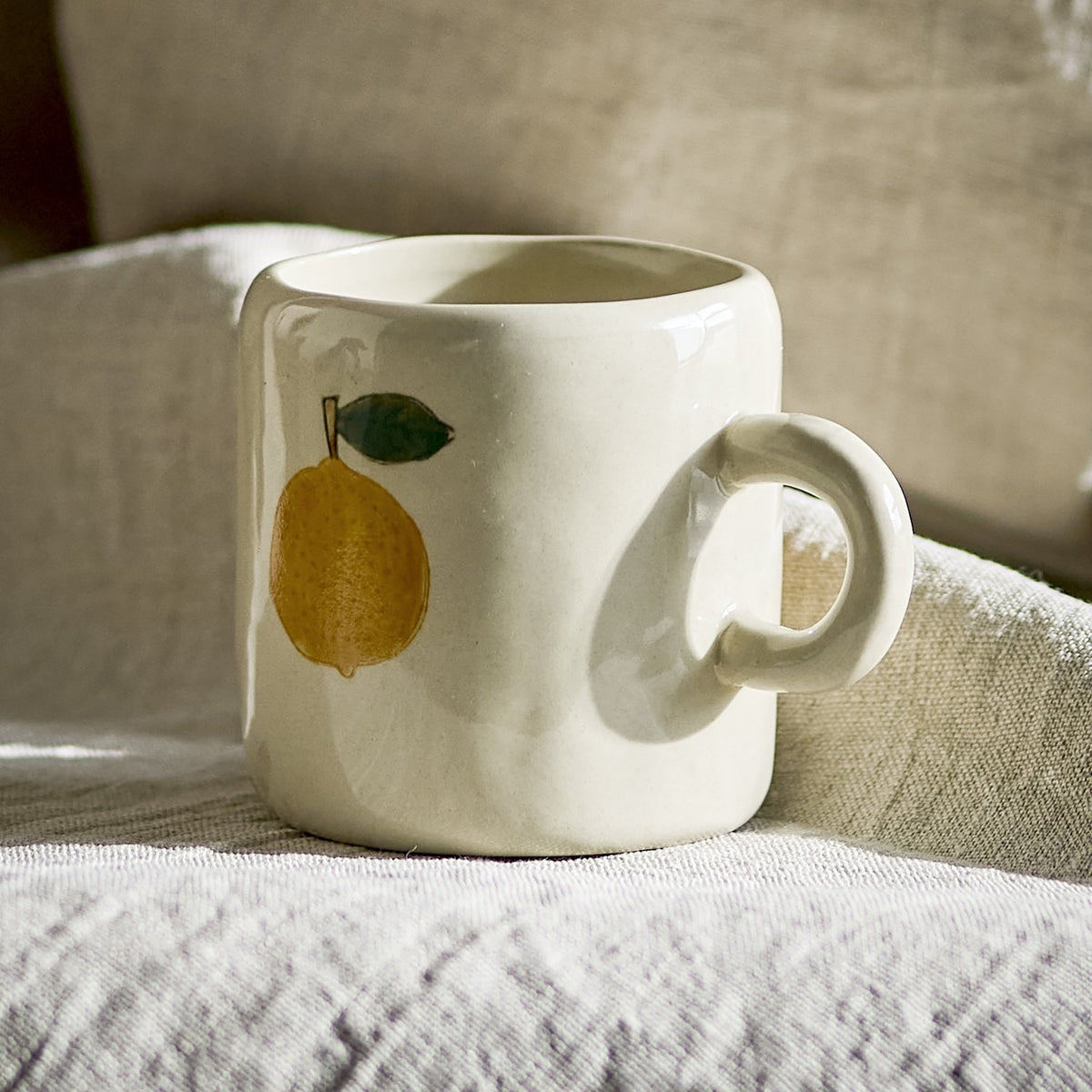 Agnes Stoneware Cup 230ml - Cream