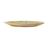 Milani Round Stoneware Platter - Green