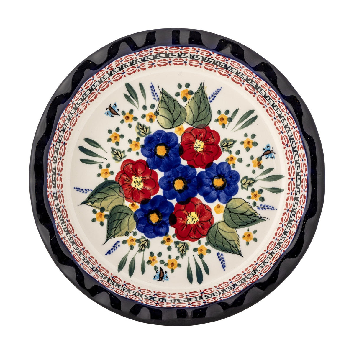 Florist Stoneware Bowl 26.5cm - Multi