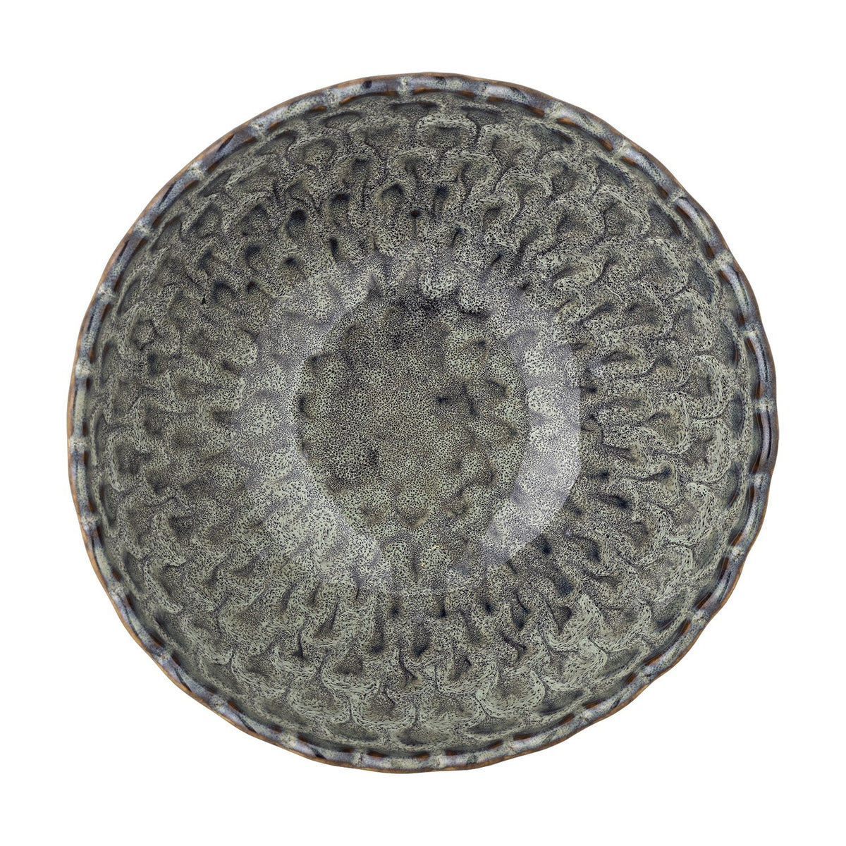 Katrina Stoneware Bowls 15.5cm Set of 4 - Grey