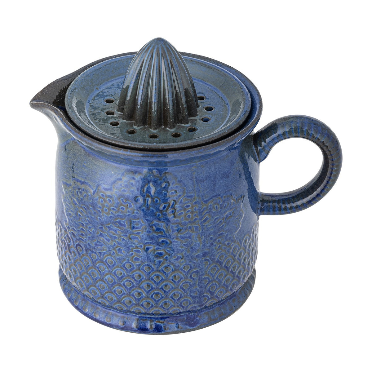 Liselu Stoneware Lemon Squeezer - Blue