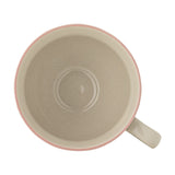Rosalynde Floral Stoneware Mugs 400ml Set of 4 - Cream