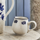 Eimy Stoneware Cups 380ml Set of 4 - Cream
