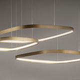 Zero Square 50 Aluminium LED Pendant Light Without Canopy