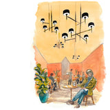 Bol S/6L 6 Light LED Chandelier