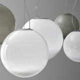 Smoke Glass Globe LED Pendant Light 26.7cm