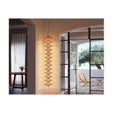 Yuyun S/13S/I Fabric LED Pendant Light - Satin Beige